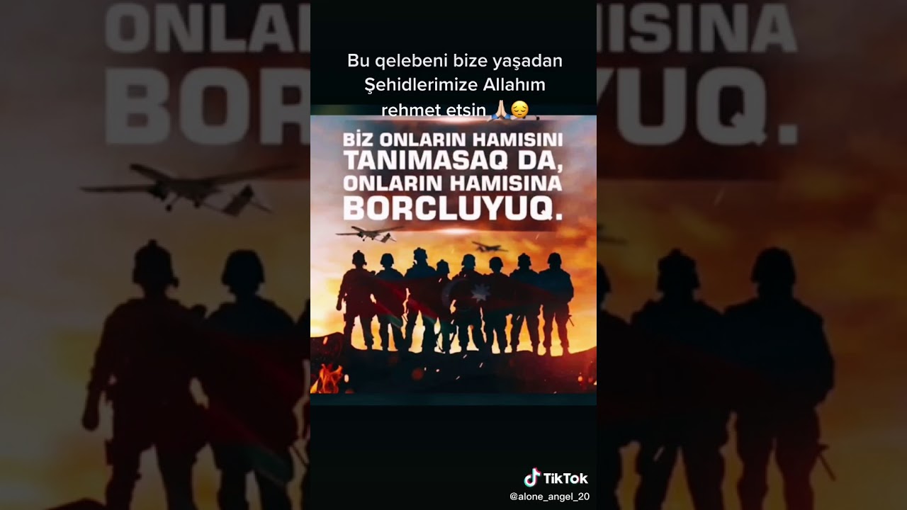 Allah rehmet etsin sehidlerimizi nur icinde yatin