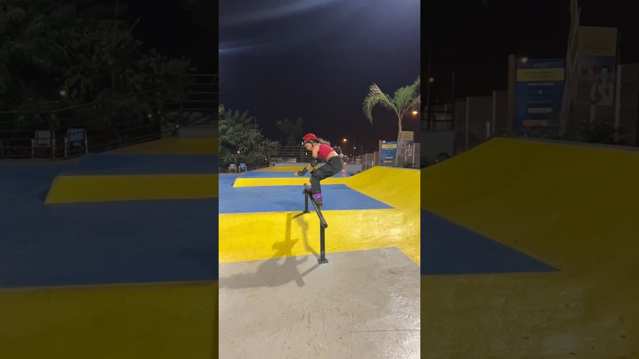 ALLEY OOP SOUL NO CORRIMÃO! #patinsstreet #patinsinlinebrasil #joanacaroline