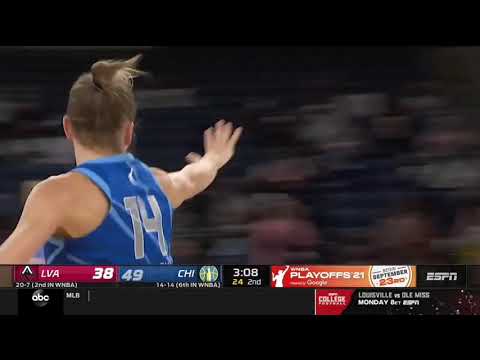 Allie Quigley vs VEGAS 22 PTS          9.05.21