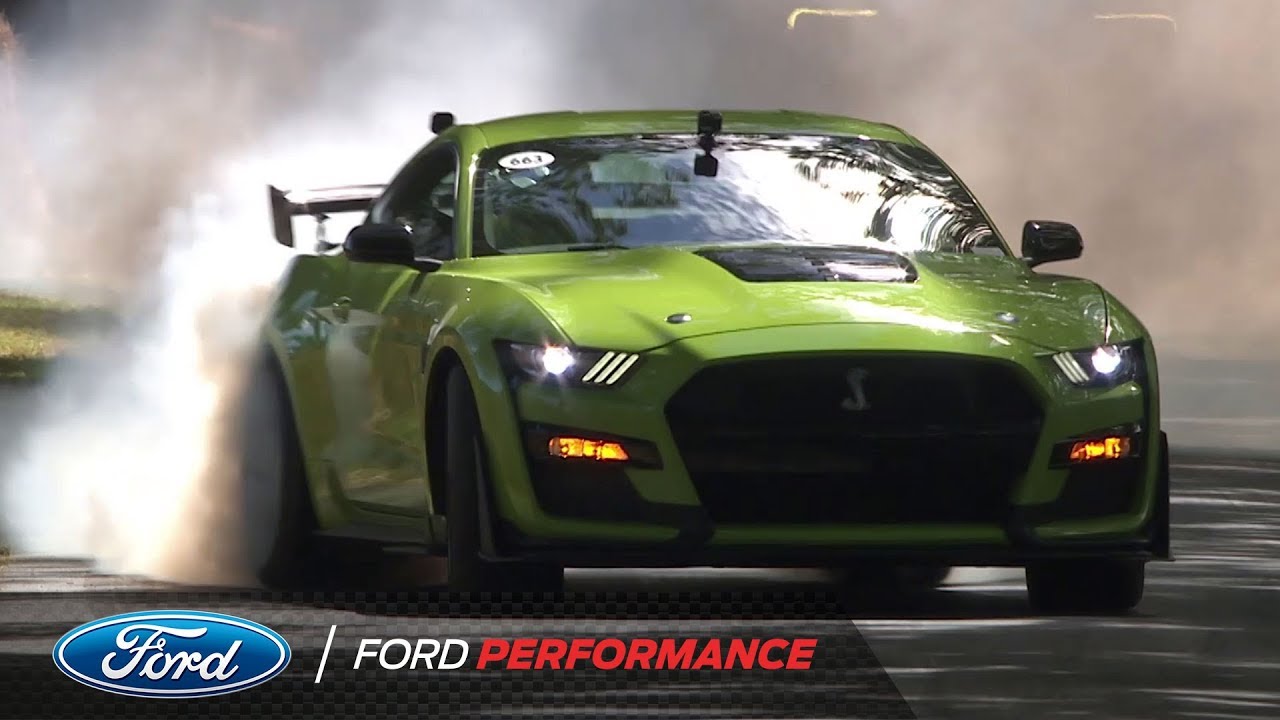 All-New 2020 Ford Mustang Shelby GT500 Climbs The Hill At Goodwood | Ford Performance