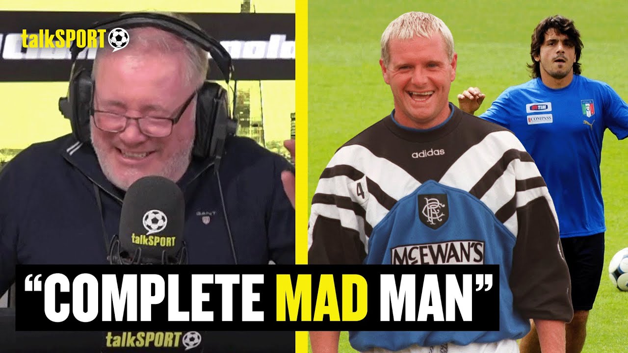 Ally McCoist's HILARIOUS Paul 'Gazza' Gascoigne Story 😂 PRANK On Gattuso 🇮🇹