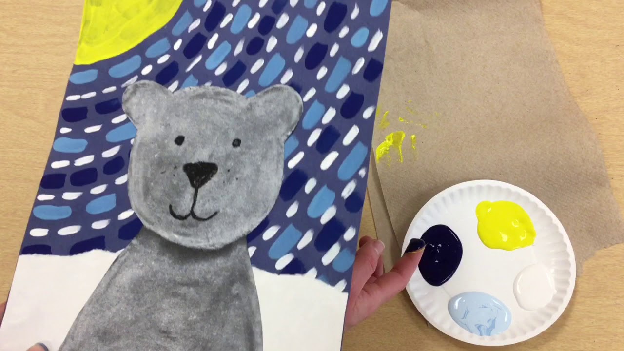 Alma Thomas Finger Painting