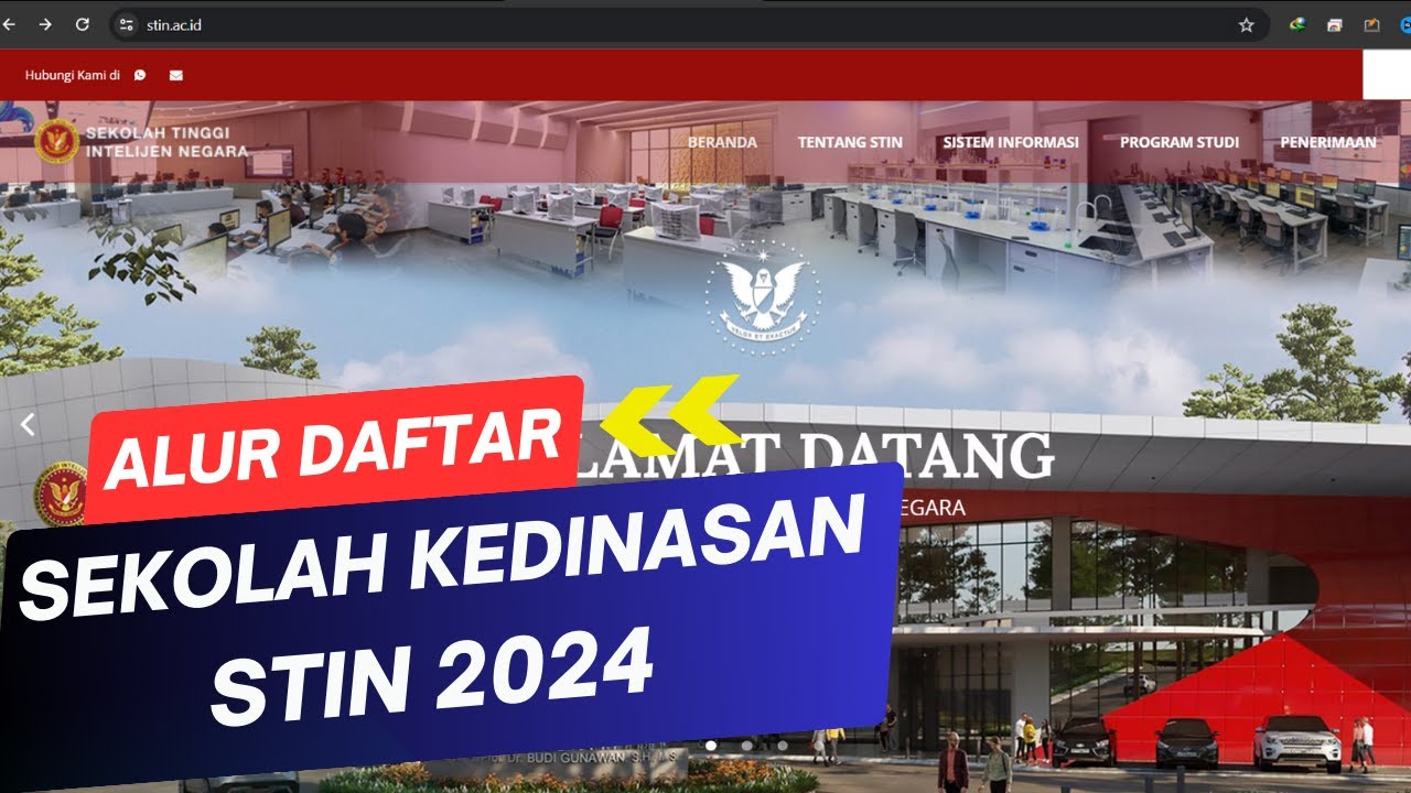 ALUR PENDAFTARAN SEKDIN STIN 2024