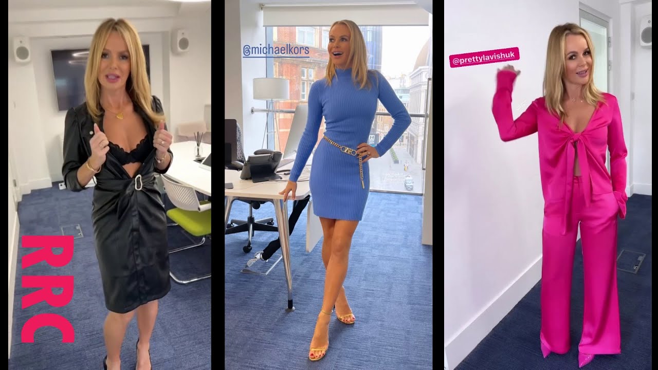 Amanda Holden @ootd socials mix. inc her censored oops