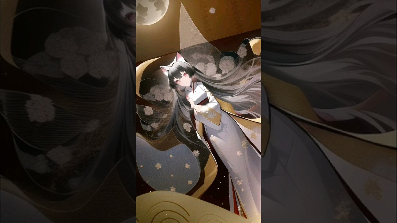 amazing #cat transformation into #anime cat girl #viralclips