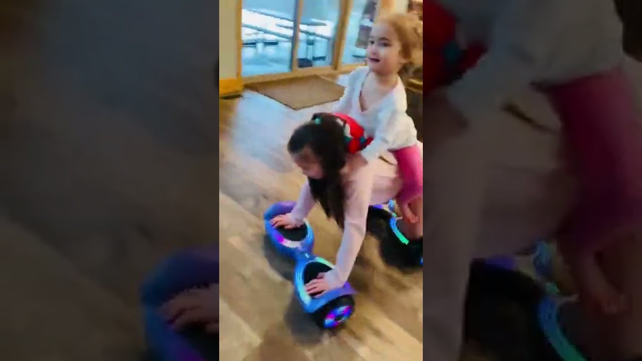 AMAZING GIRLS PIGGYBACK RIDE HOVERBOARD || PINAY USA