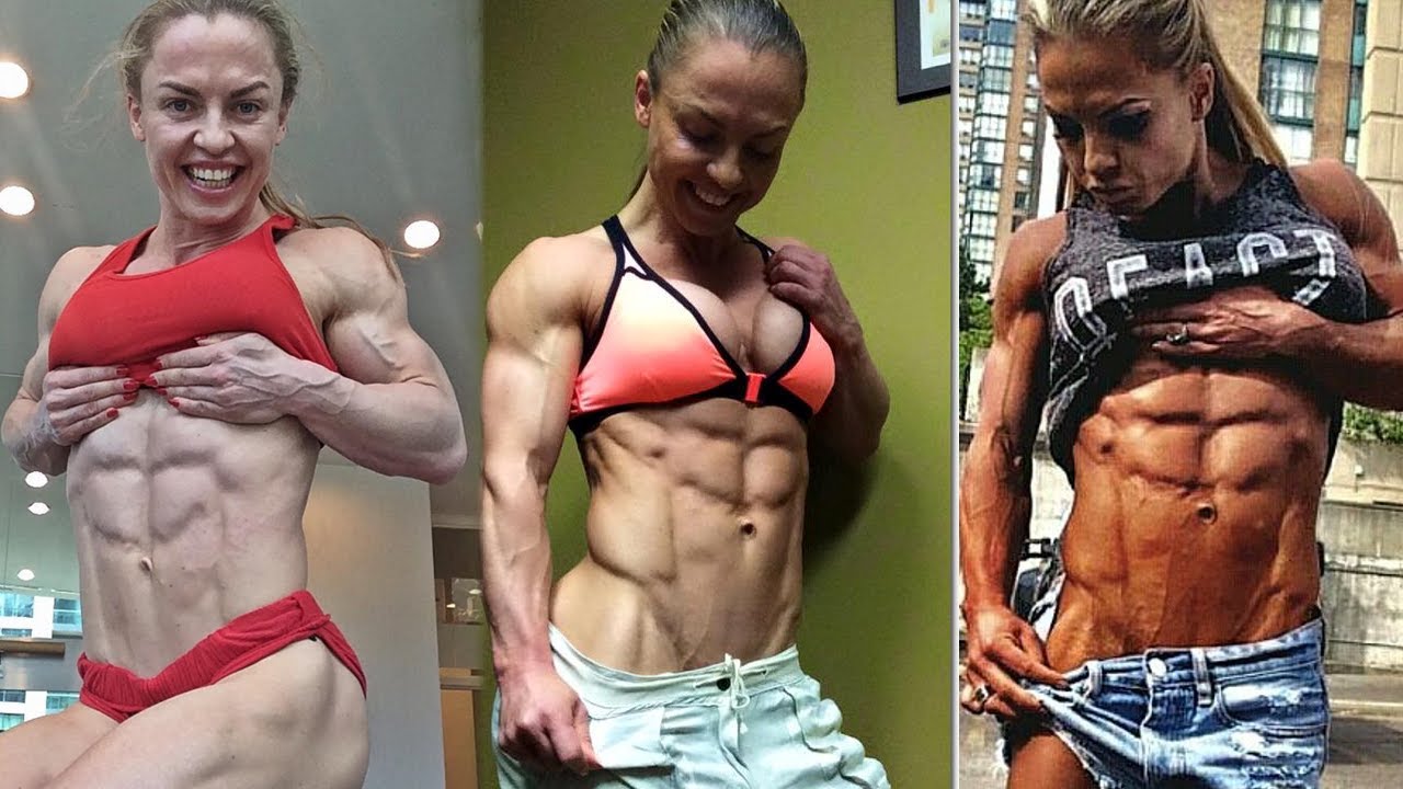 Amazing Shredded Girl - Eleonora Dobrinina abs workout