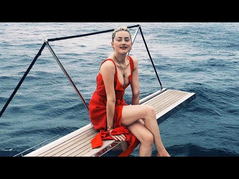 Amber Heard Once Went Braless Confidently Flashing Her Busts In A Slip Dress