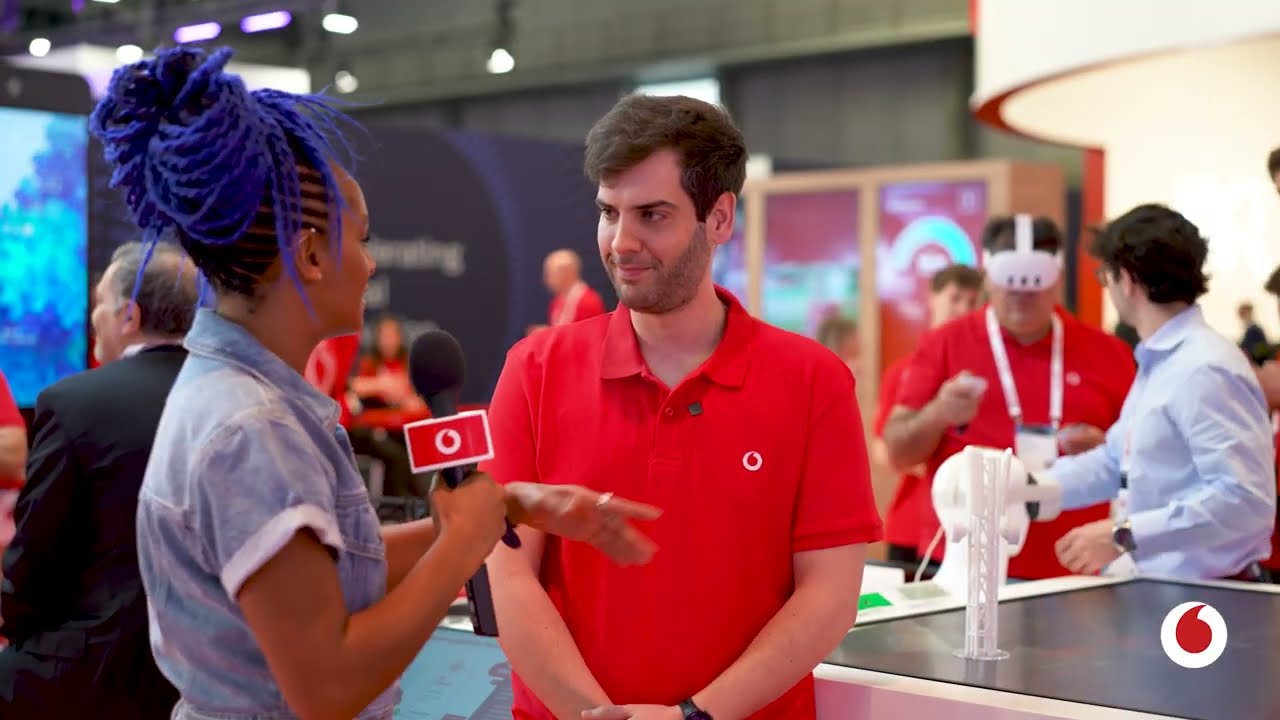 Ambient IoT 📶 | Vodafone's Internet of Things Technology at Mobile World Congress 2025 📱