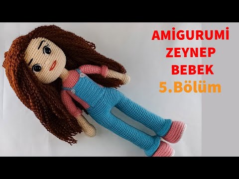 Amigurumi Zeynep Bebek Yapımı 5 (Kafa) (Gül Hanım)