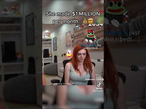 Amouranth leaks how much she makes per month on OnlyFans…