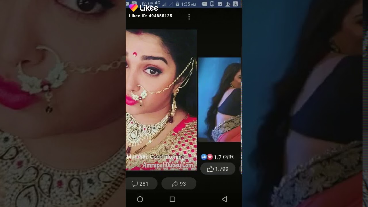 Amrapali hot video