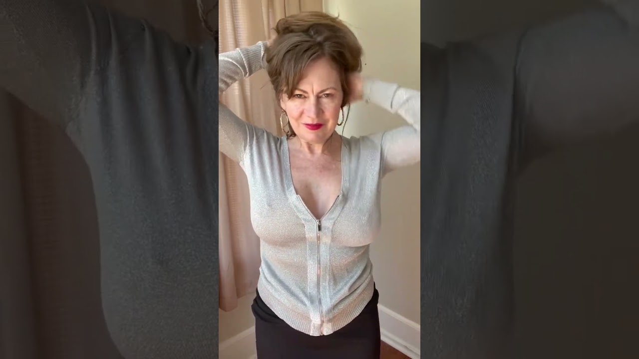 Amy Damon - Natural & Attractive Older Woman Over 50 ✨ Mature Model