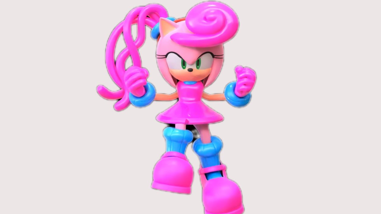Amy Rose x Mommy Long Legs - Amy Long Legs (Transformation)