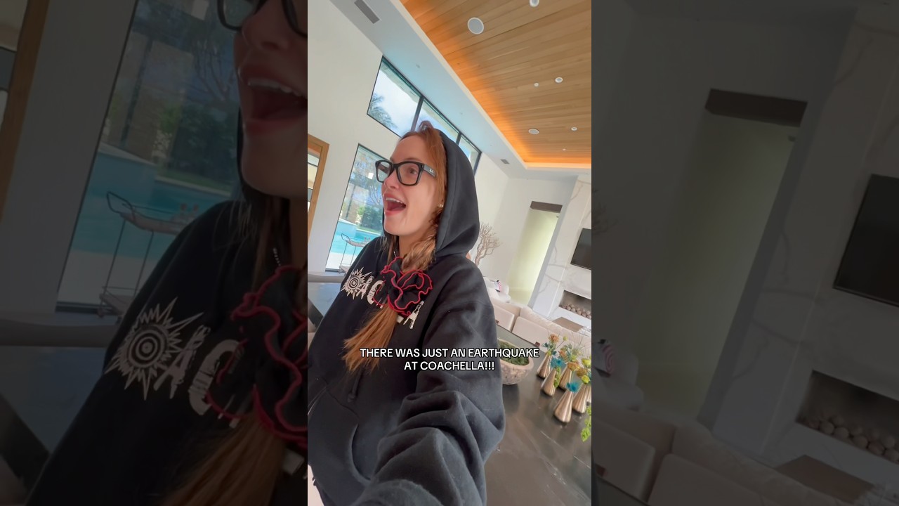 An earthquake at Coachella?!