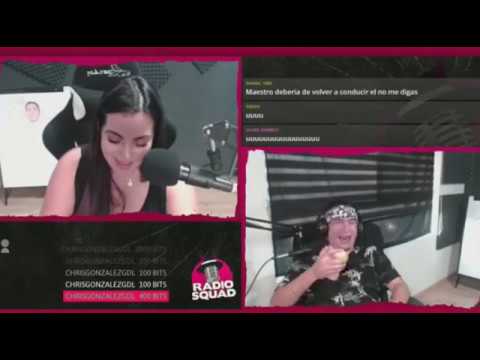 Ana Valero se le declara a Christian Meza en vivo