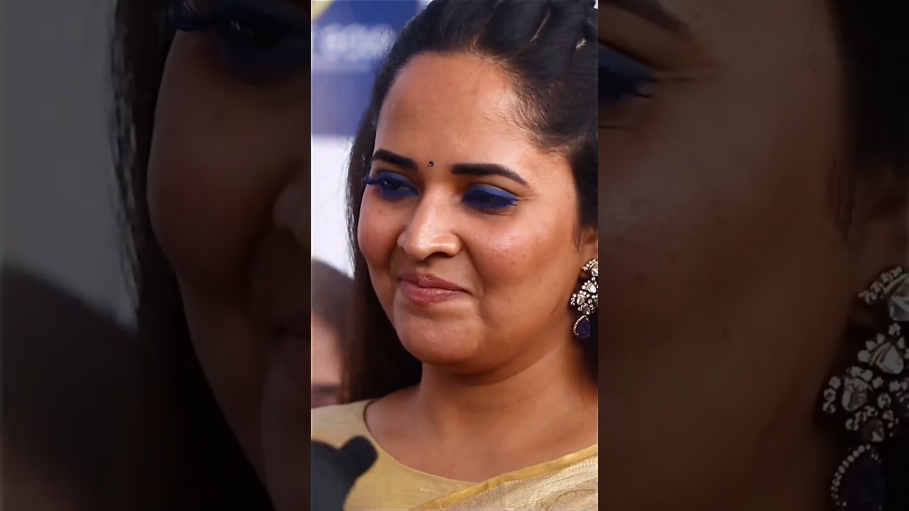 Anasuyabhardwaj Hot Face closeup 😍🔥 #trendingshorts #viral #viralvideo #trendingshorts #2023 #shorts