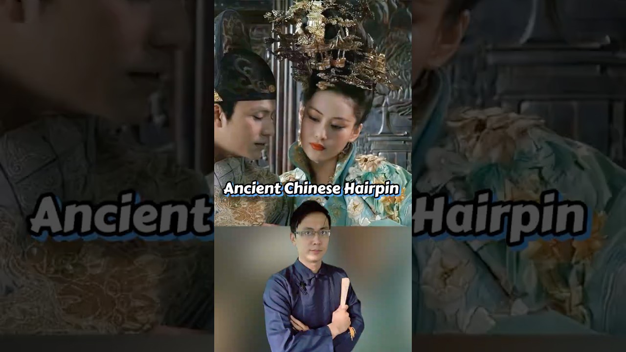 Ancient Chinese Hairpin #chineseculture #learnchinese #hairpins #hairstyle #hat #style #clothing