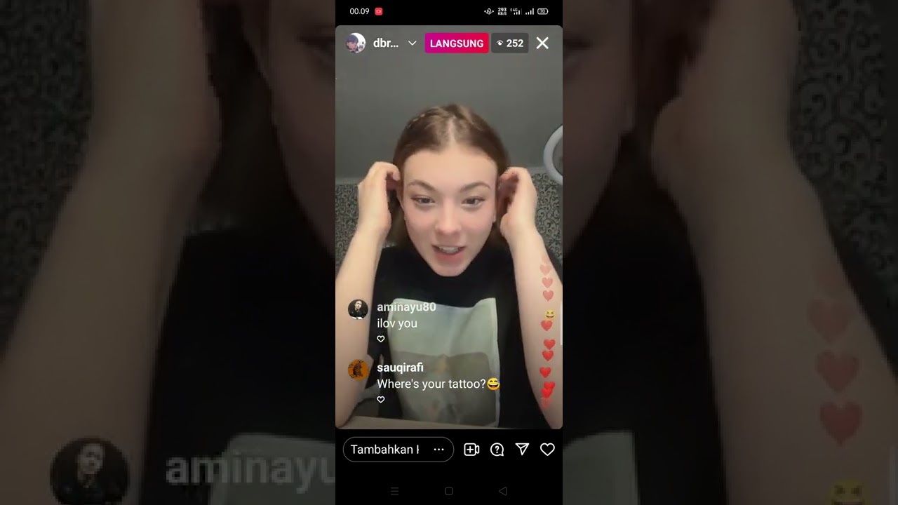 Andrea (fikinaki) Live Instagram | 18-5-2022