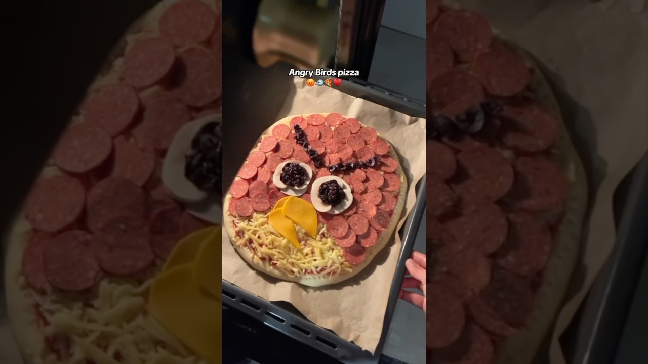 Angry bird PIZZA?
