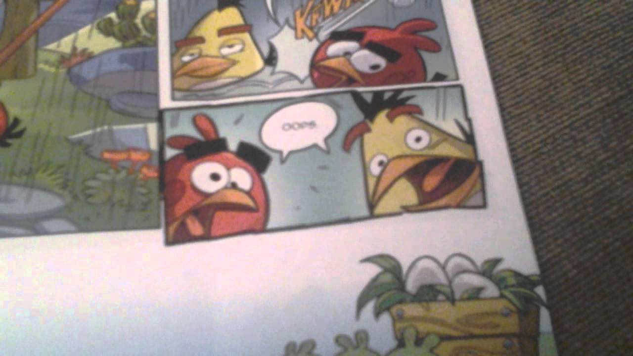 Angry birds comics idw review