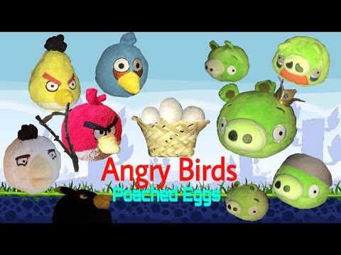 Angry Birds Poached Eggs
