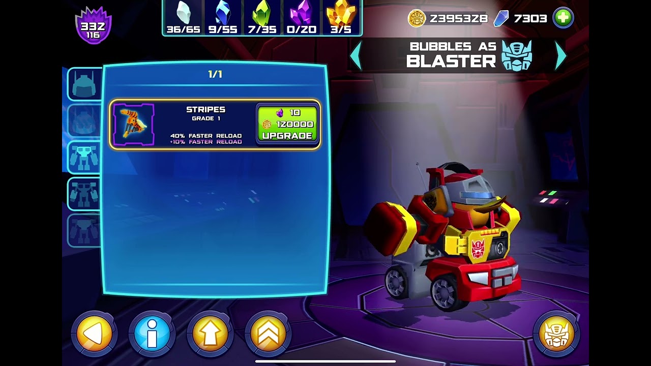 Angry birds transformers all characters I collect so far (transformations)