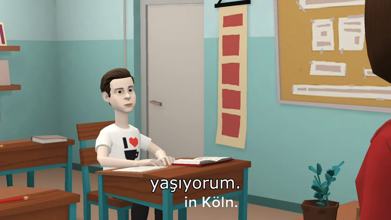 Animasyonlarla #Almanca: Kendini Tanıtma 1