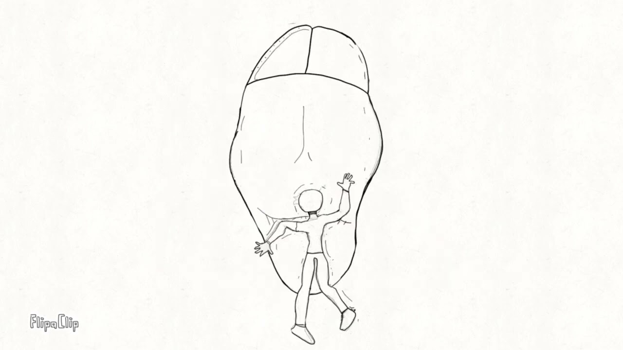 Animation giantess stomp