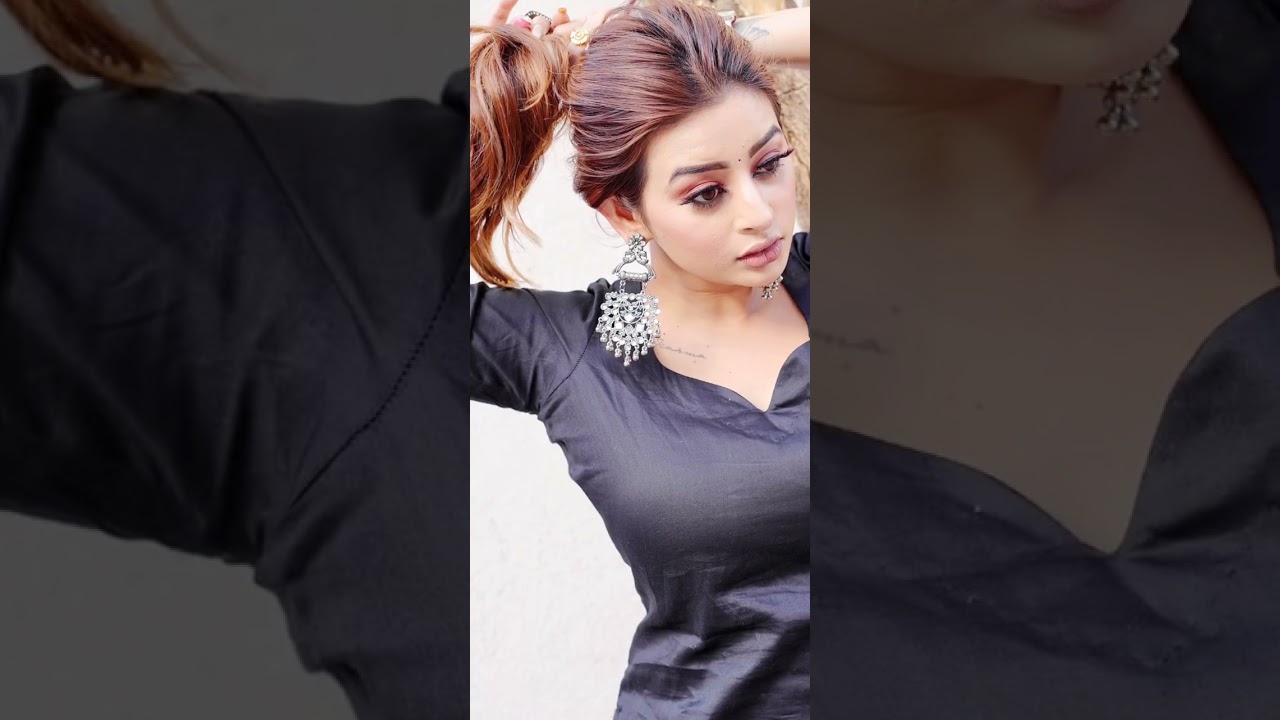 ANKITA DAVE IN BLACK HOT SALWAR