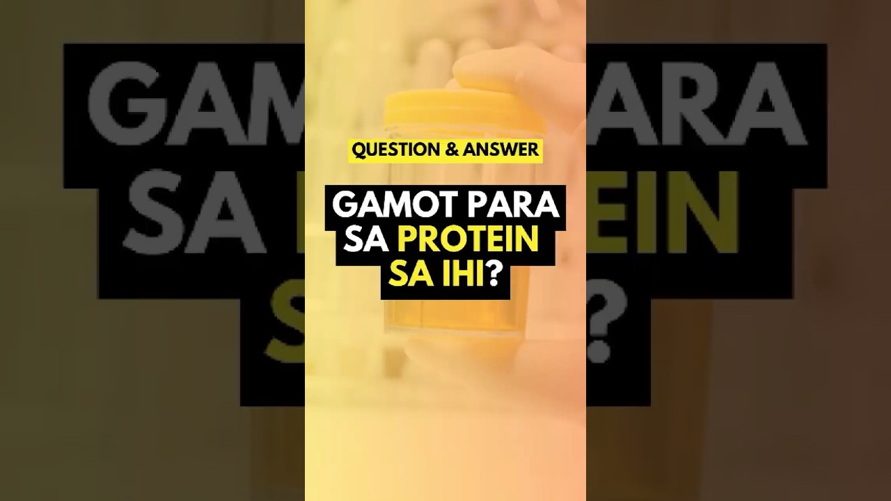 Ano ang gamot sa protein sa ihi?  #kidneydisease #kidneyfailure