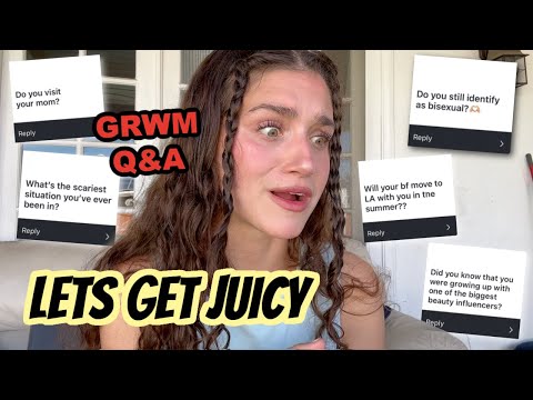 ANSWERING UNCOMFORTABLE QUESTIONS | grwm q&A