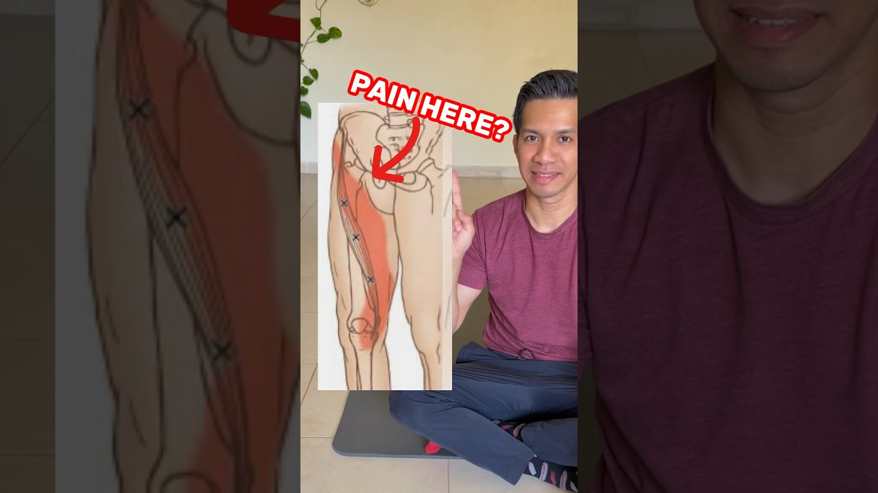 Anterior thigh pain relief! 🔥