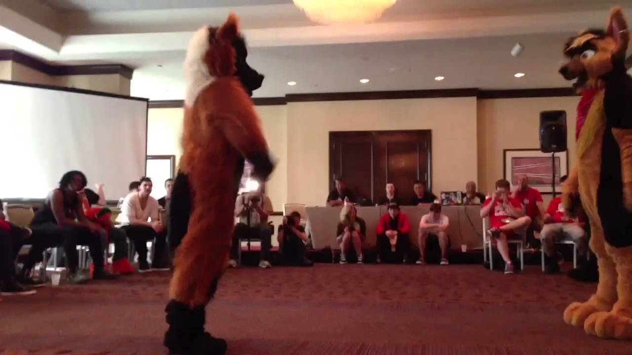 Anthrocon 2013 Floor Wars - Fursuit Quarter Finals - Zoomba vs Doryuu