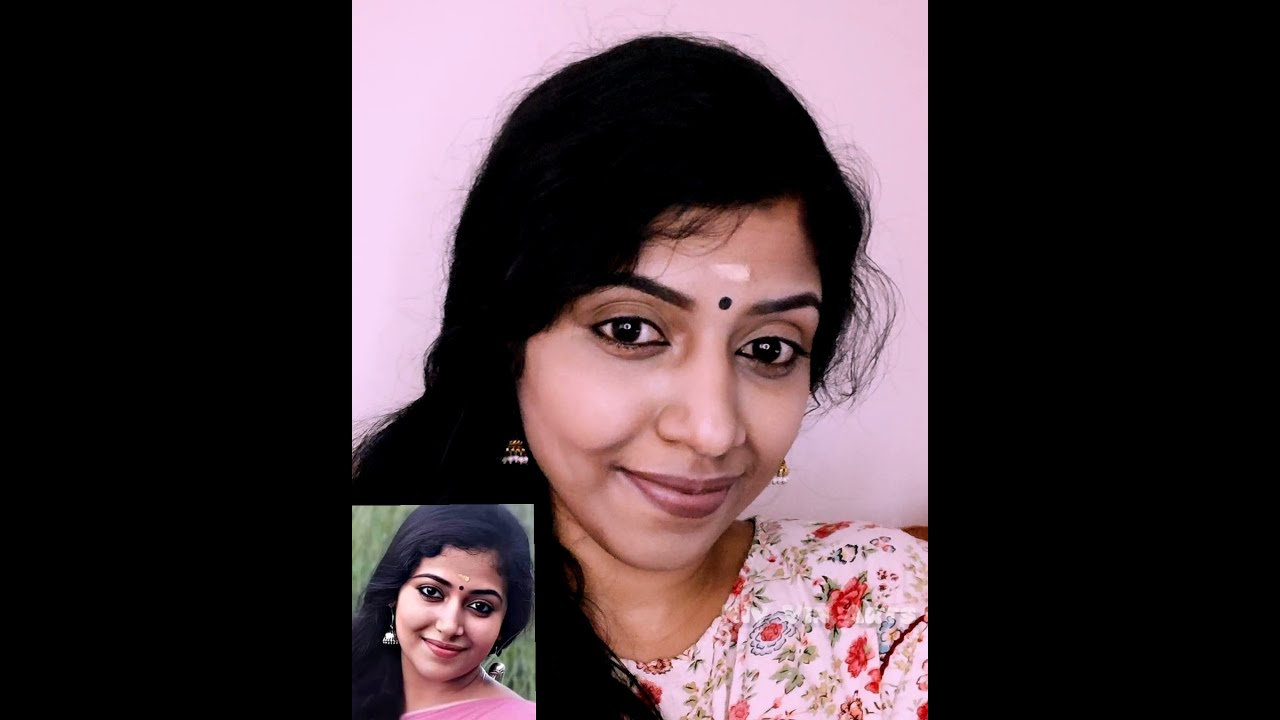 Anu Sithara Transformation Makeup | Nivya | Niv Vin Arts | South Indian Actress