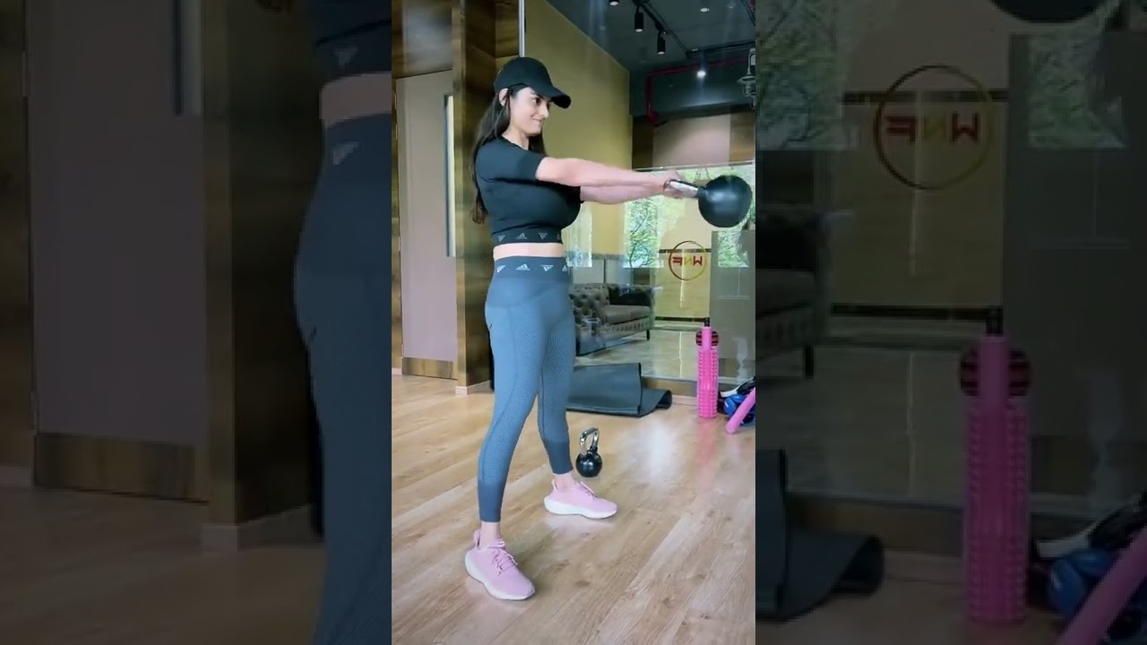 Anveshi Jain Hot Workout | Star Celebrity