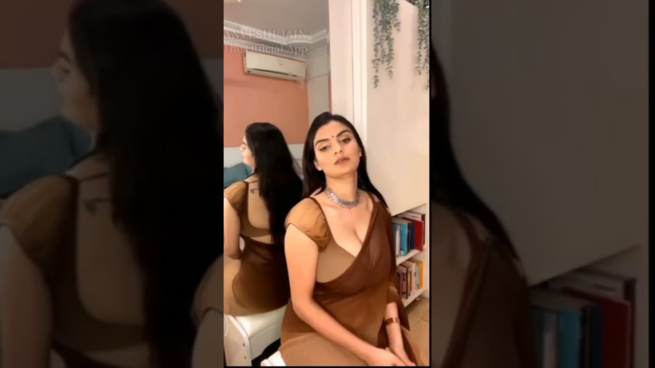 anveshi Jain new hot boobs pressing and nude boobs open bra new