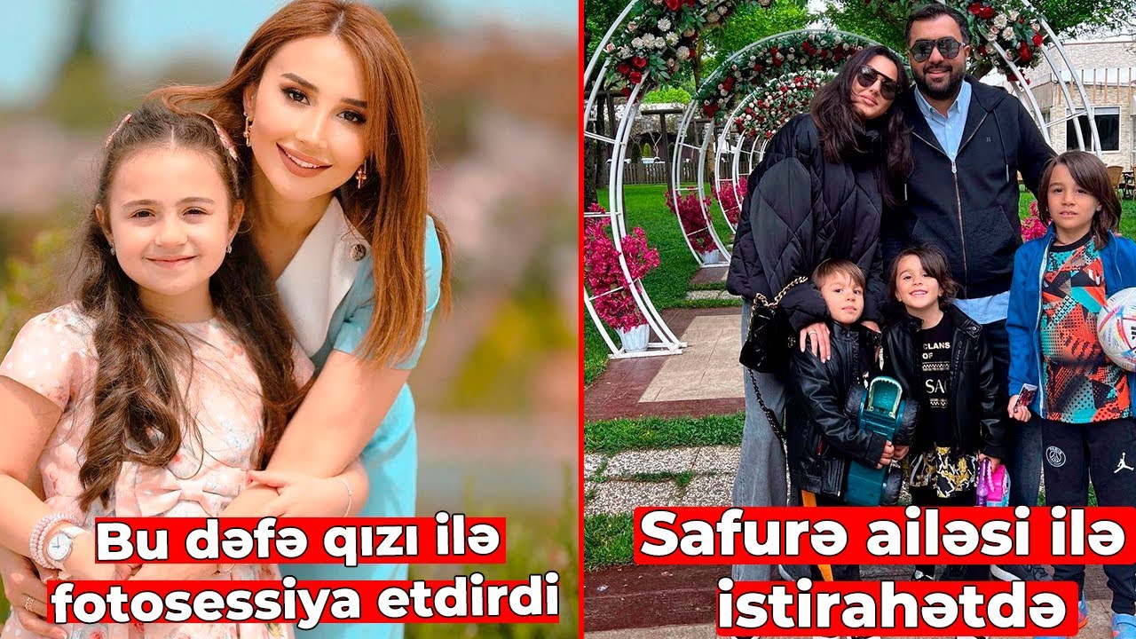 Aparıcı Aytəkin Mərdanova  qızı ilə fotosessiya etdirdi