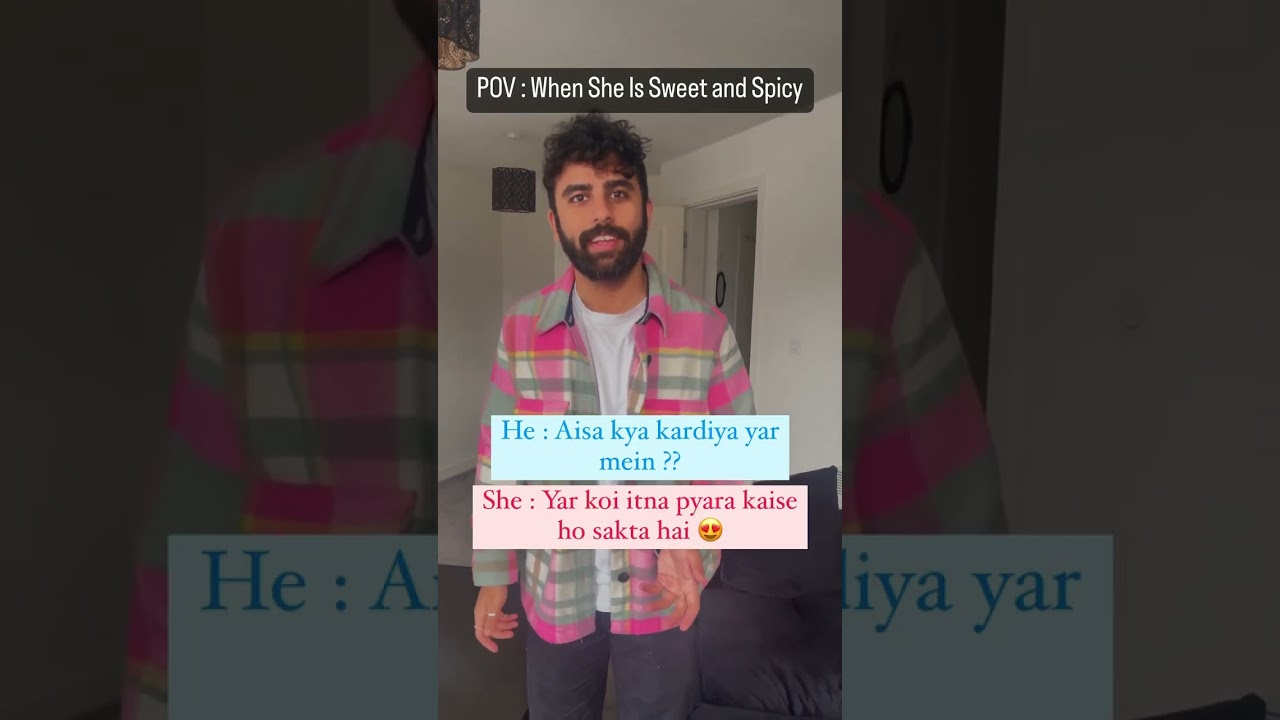 Apki wali bhi sweet n spicy hai ? #trending #love #shortvideos #couple #viral #lovemarriage #moment