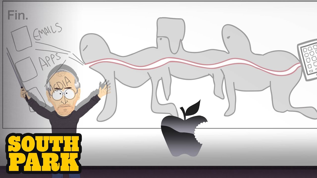 Apple Unveils the New iPad - SOUTH PARK