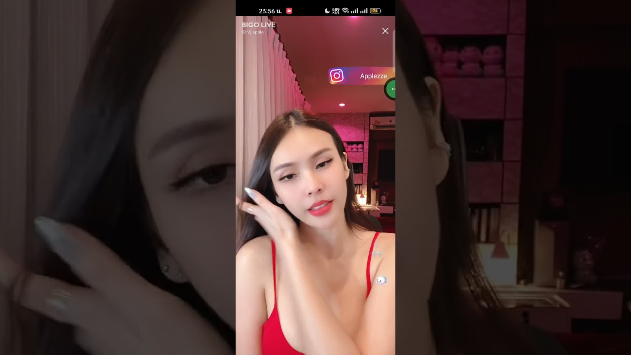 Applezze Bigo live VJ