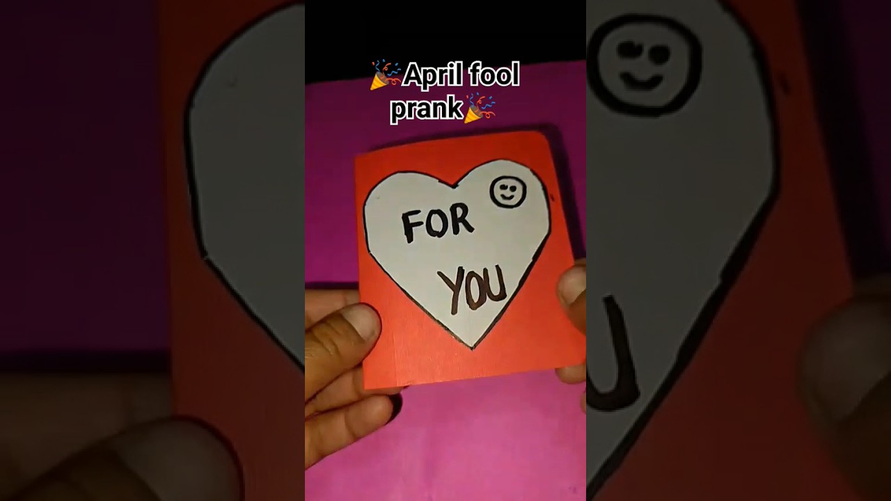 april fool prank 😁 #art #diy #shorts