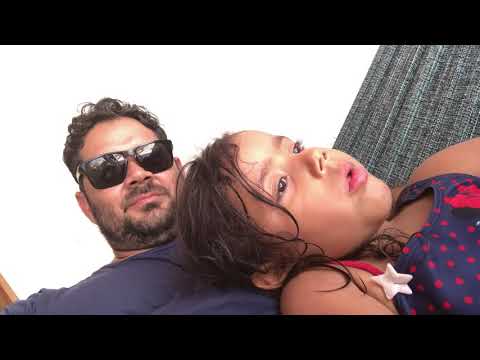 Aquele aconchego no colo do papai na rede