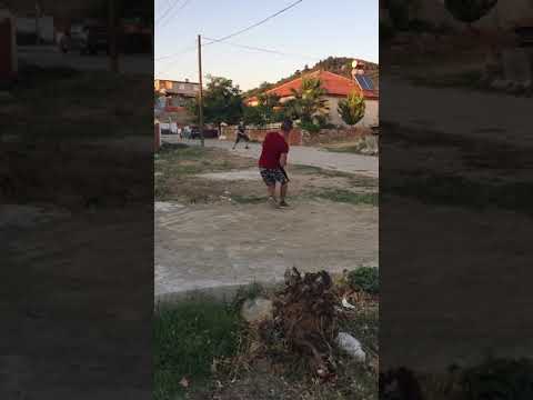 Ağır çekim falso vuruş şekli