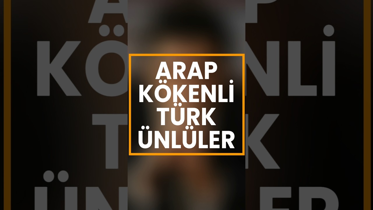 Arap kökenli türk ünlüler #magazinhaberleri #magazin #ünlüler