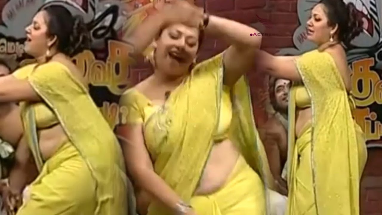 Archana Aunty Hot in Saree