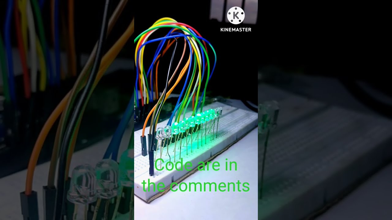 arduino cool light | arduino project | arduino tutorial | arduino led chaser |  #arduino #electronic