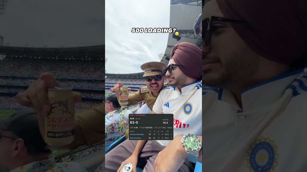 Arey konstas bhai nikal gya IPL auction ab agle saal aana #indvsaus #bgt
