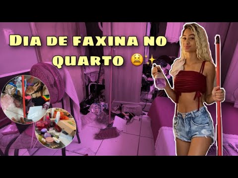 ARRUMANDO A BAGUNÇA DO MEU QUARTO 😭