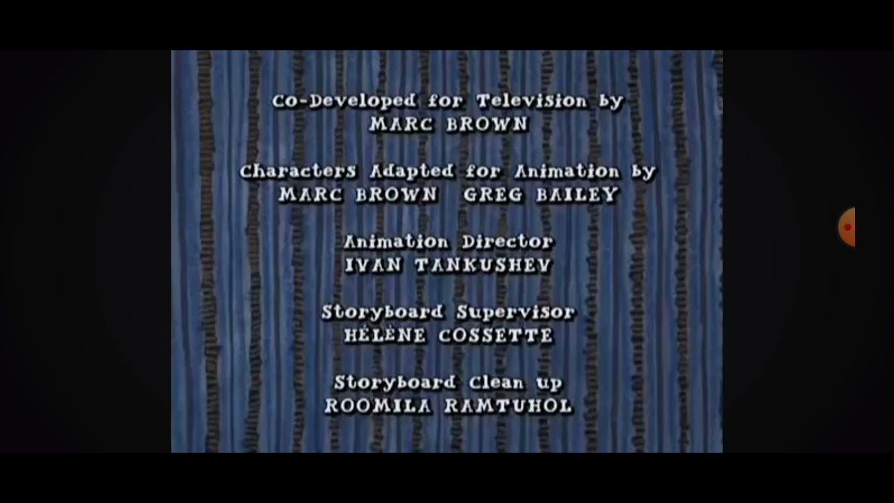 Arthur - End Credits Season 9 (2004)